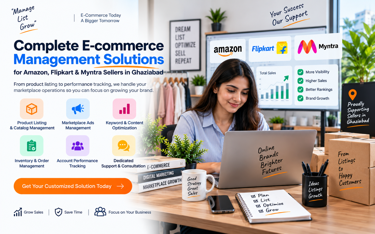Amazon Seller Account Management Services in Ghaziabad