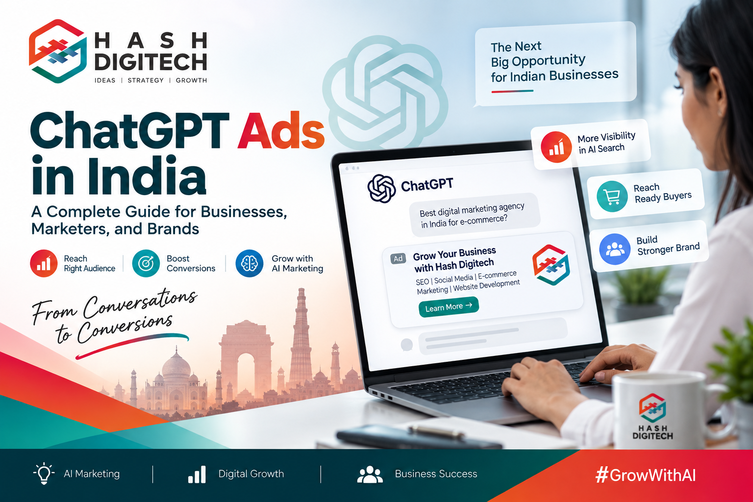 ChatGPT Ads in India: Why AI Advertising Is Becoming the Next Big Marketing Channel