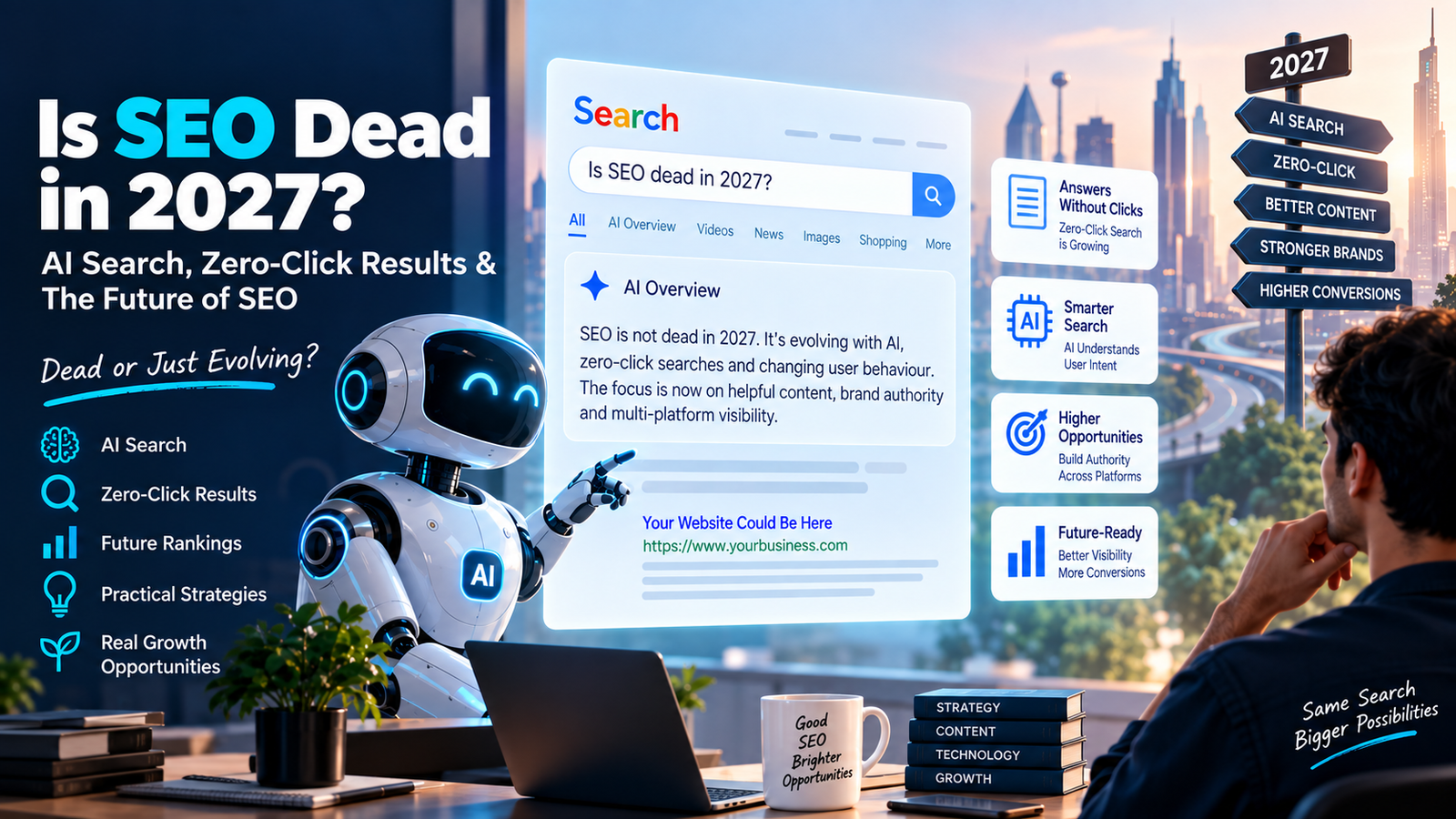 Is SEO Dead in 2027? AI Search, Zero-Click Results & The Future of SEO